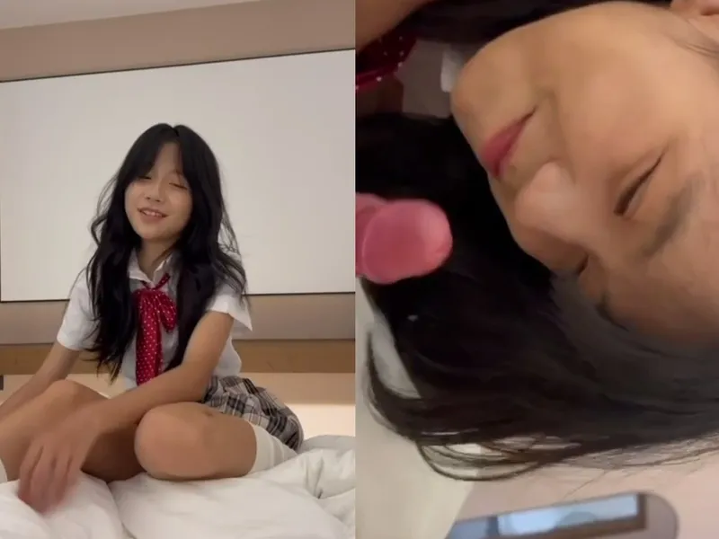 Em loli dễ thương liếm cặc biến em thành con đào dam dang p1